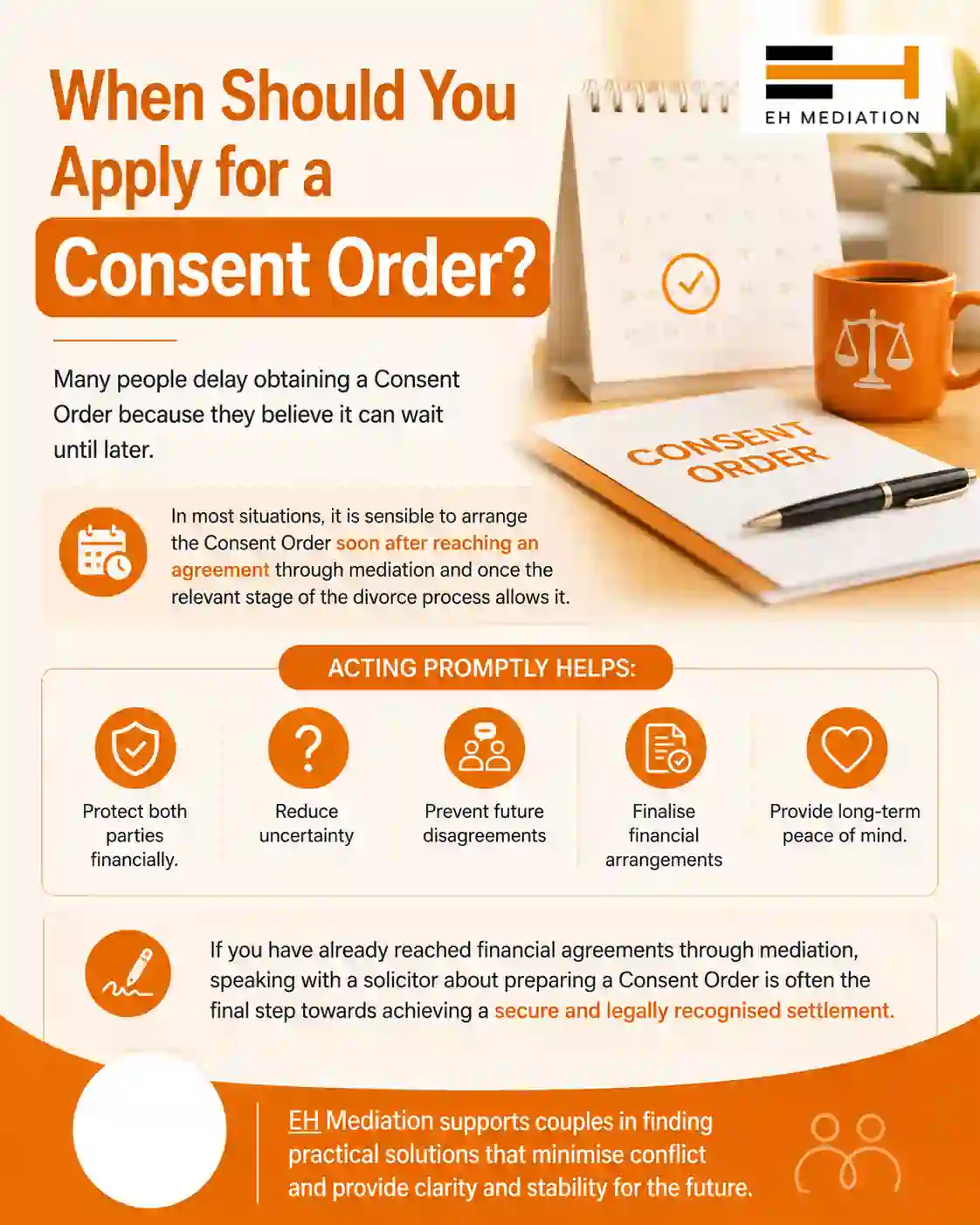 When Should You Apply for a Consent Order Chester-le-Street?
